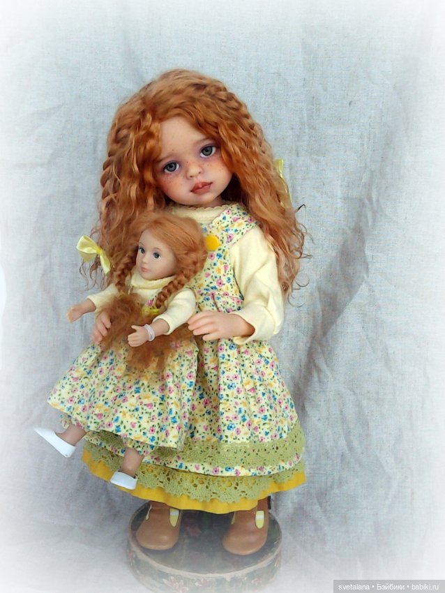 Куколка для Куклы)... Так бывает. ООАК Паола Рейна