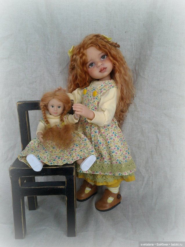 Куколка для Куклы)... Так бывает. ООАК Паола Рейна