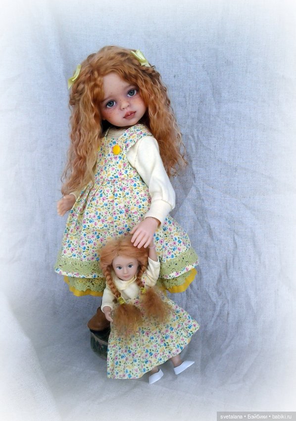 Куколка для Куклы)... Так бывает. ООАК Паола Рейна