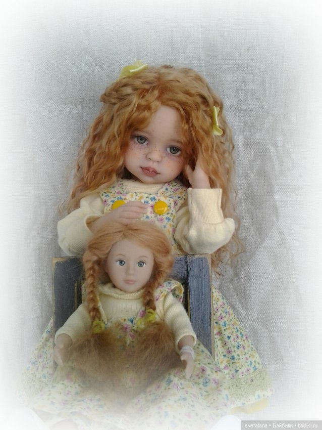 Куколка для Куклы)... Так бывает. ООАК Паола Рейна