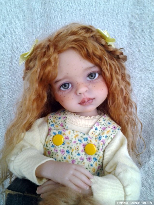 Куколка для Куклы)... Так бывает. ООАК Паола Рейна