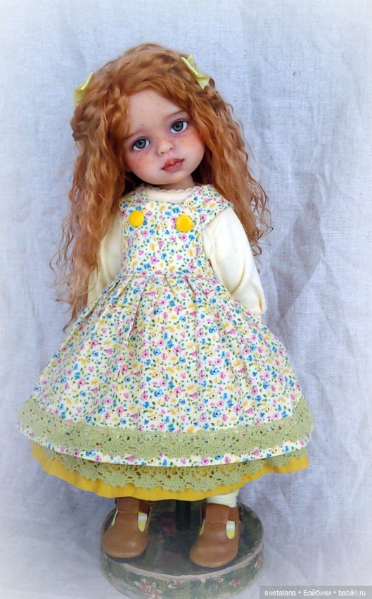 Куколка для Куклы)... Так бывает. ООАК Паола Рейна