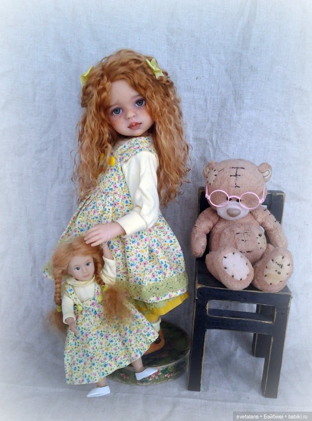 Куколка для Куклы)... Так бывает. ООАК Паола Рейна