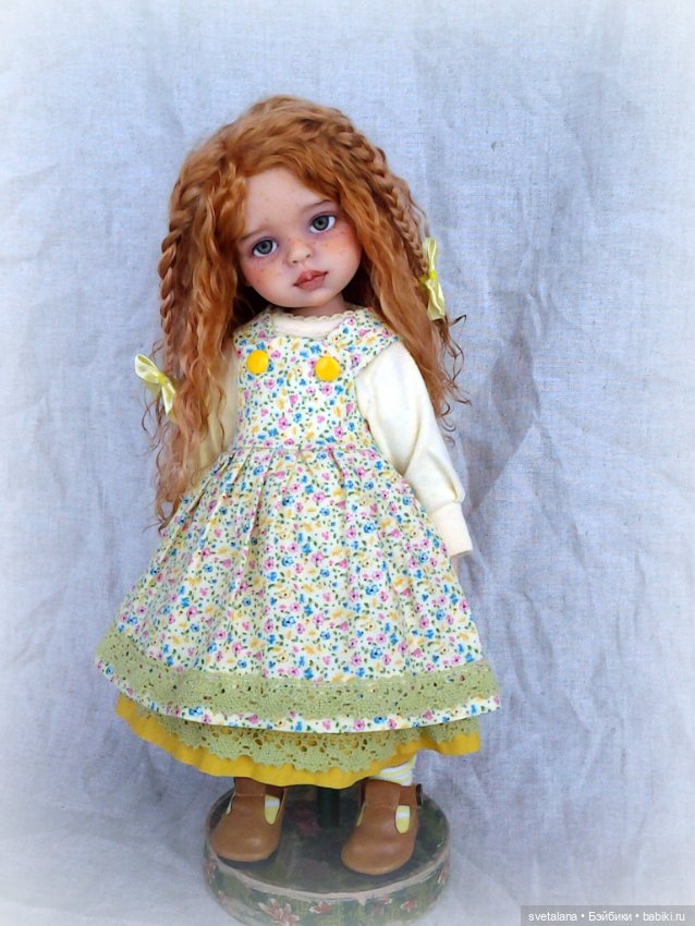 Куколка для Куклы)... Так бывает. ООАК Паола Рейна