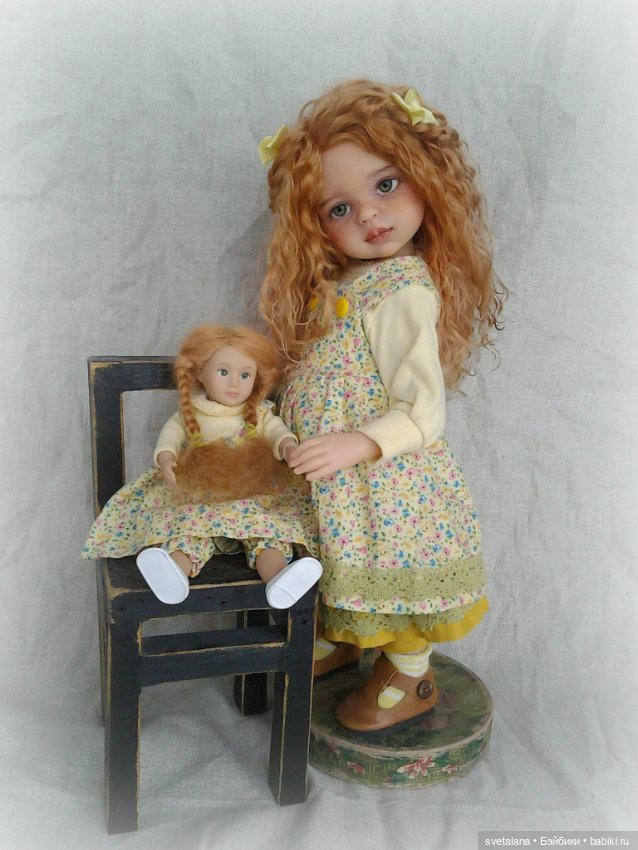 Куколка для Куклы)... Так бывает. ООАК Паола Рейна (фото 3)