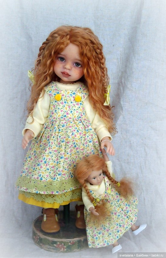 Куколка для Куклы)... Так бывает. ООАК Паола Рейна