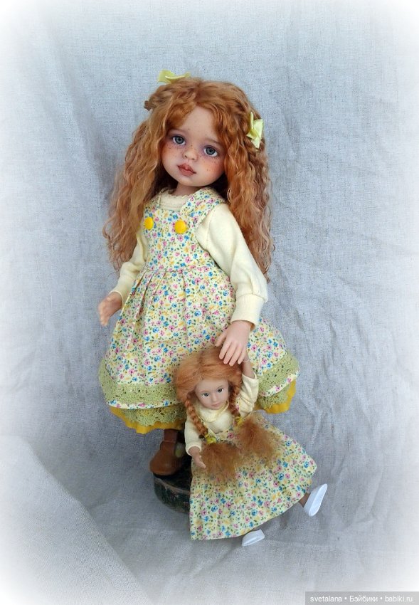 Куколка для Куклы)... Так бывает. ООАК Паола Рейна (фото 9)