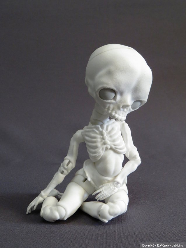 Салли второго поколения — Авторские шарнирные куклы своими руками: лепка (фото 7)