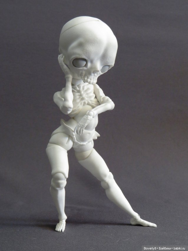 Салли второго поколения — Авторские шарнирные куклы своими руками: лепка (фото 8)