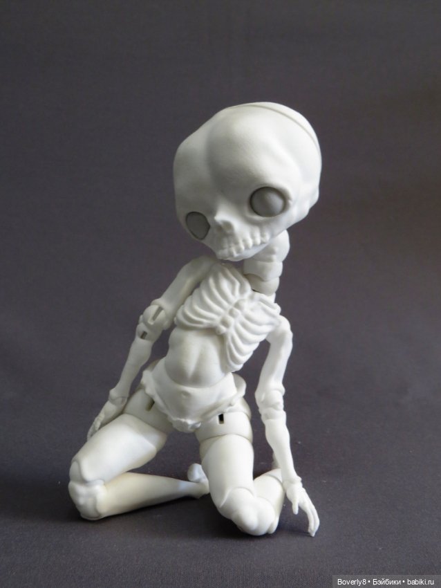 Салли второго поколения — Авторские шарнирные куклы своими руками: лепка (фото 3)