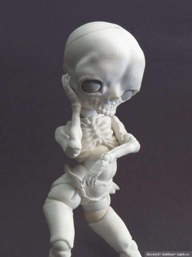 Салли второго поколения — Авторские шарнирные куклы своими руками: лепка (фото 9)