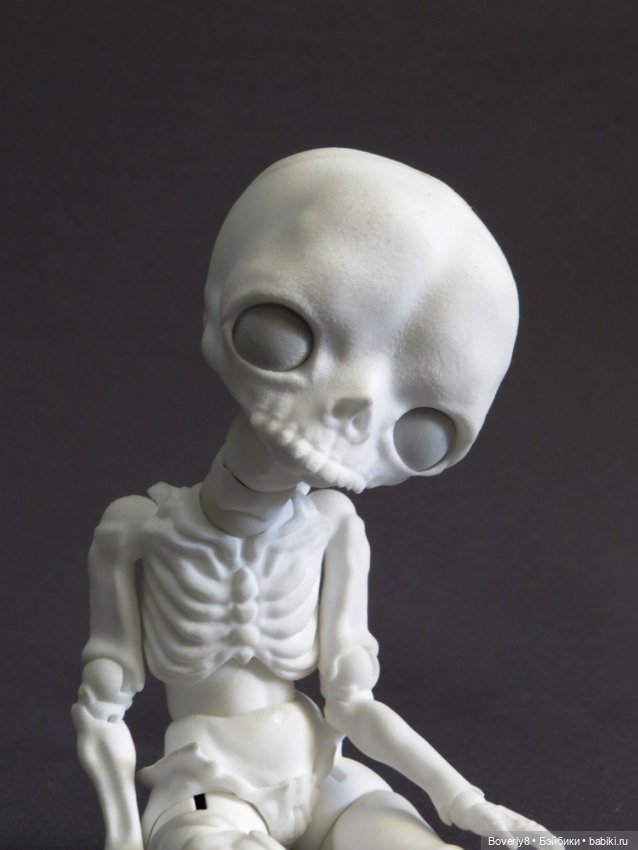 Салли второго поколения — Авторские шарнирные куклы своими руками: лепка (фото 4)