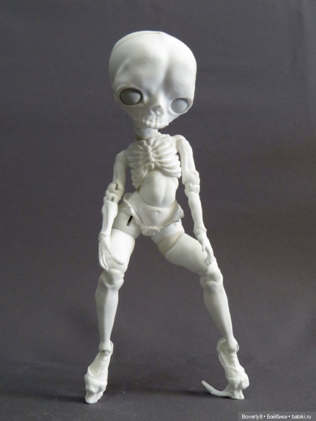 Салли второго поколения — Авторские шарнирные куклы своими руками: лепка (фото 10)