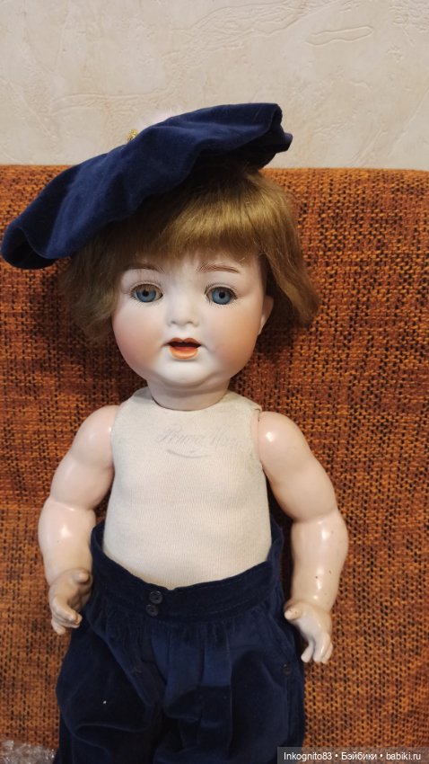 Heubach Koppelsdorf — Антикварные куклы Heubach Koppelsdorf (Хойбах): молд 300 (фото 2)