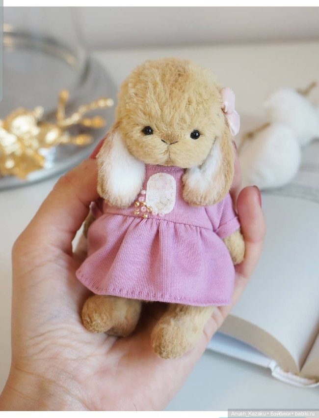 Зайка тедди — Авторские мишки Тедди и друзья: фото (фото 3)