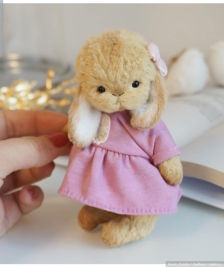 Зайка тедди — Авторские мишки Тедди и друзья: фото (фото 4)