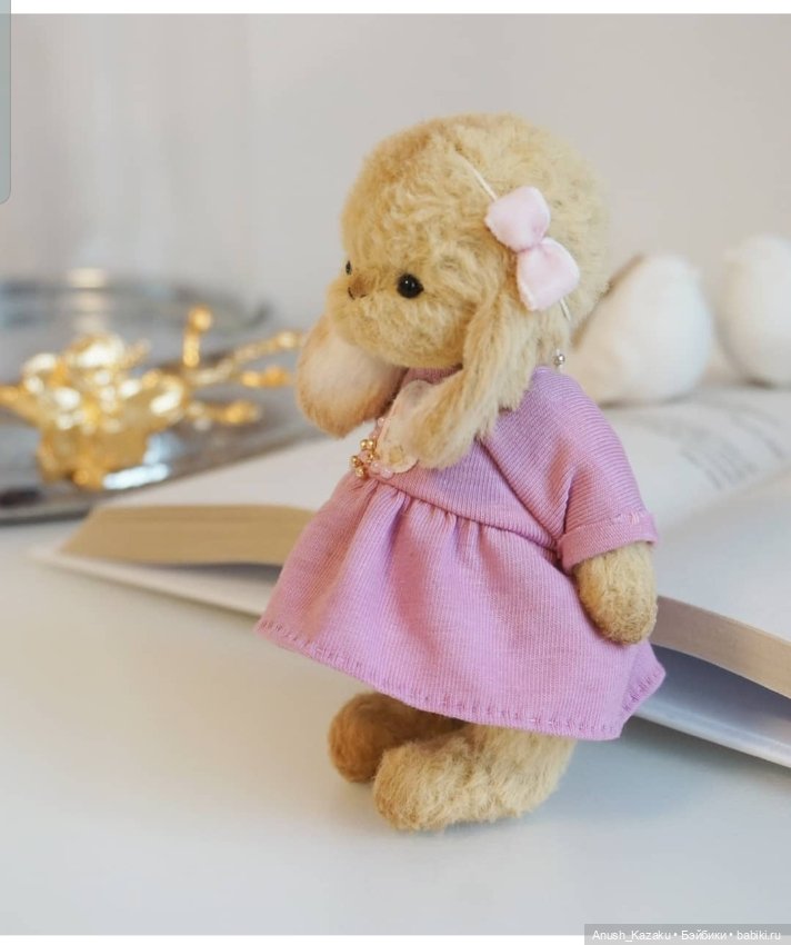 Зайка тедди — Авторские мишки Тедди и друзья: фото (фото 2)