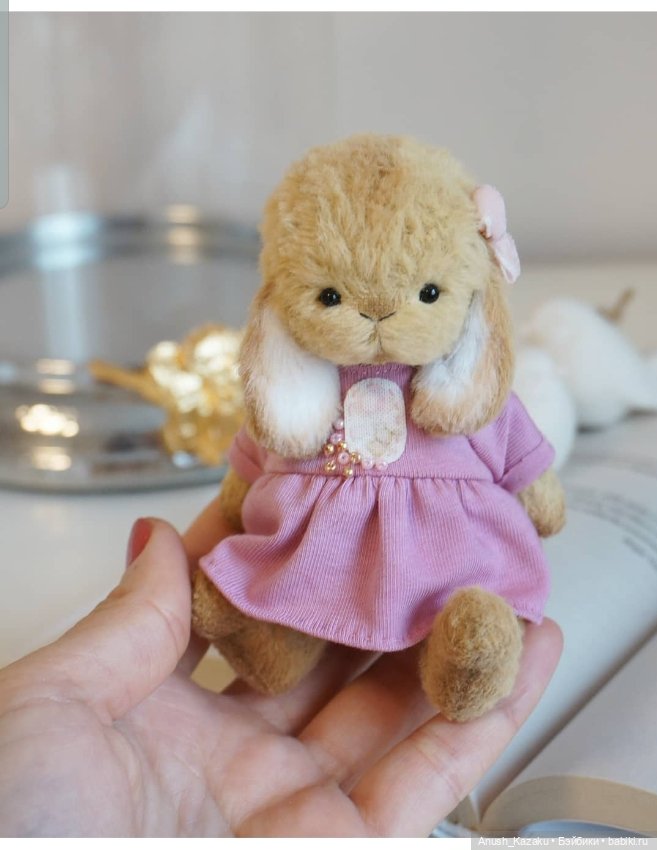 Зайка тедди — Авторские мишки Тедди и друзья: фото