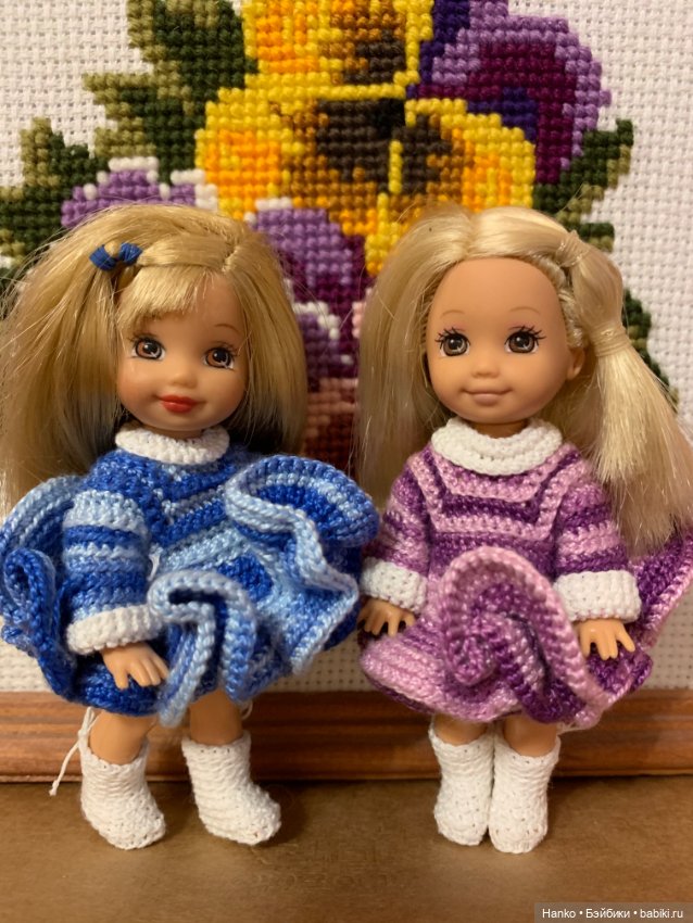 Куколки Келли. Mattel. Вязаная мода (фото 6)