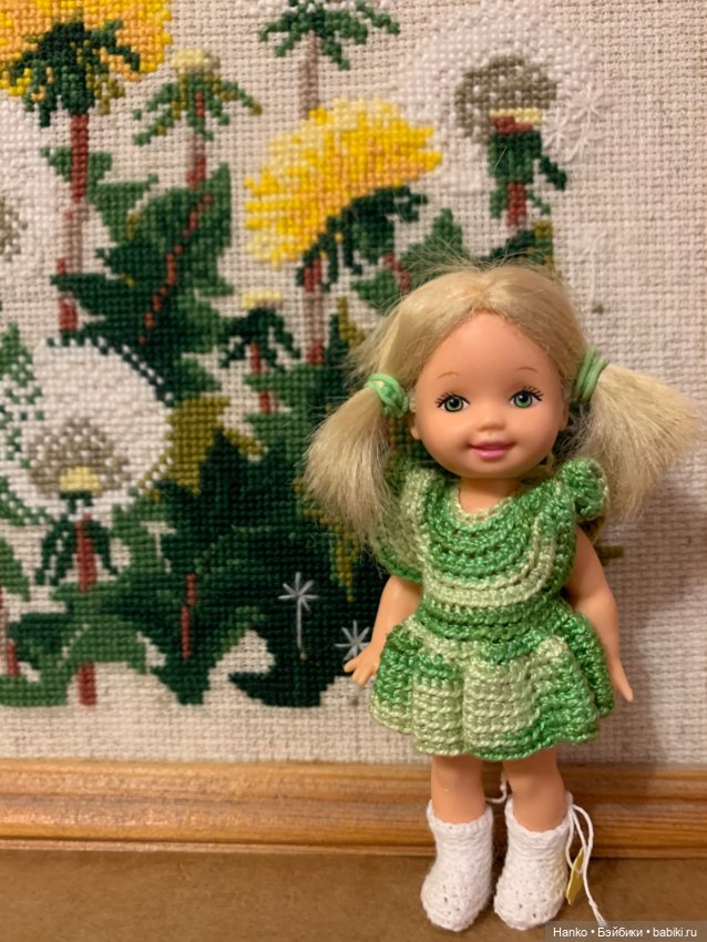 Куколки Келли. Mattel. Вязаная мода (фото 2)