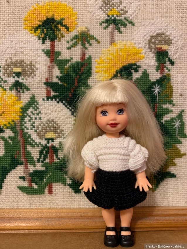 Куколки Келли. Mattel. Вязаная мода (фото 9)