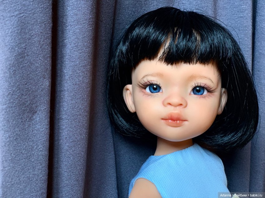 Девочка по имени Сакура — ООАК Paola Reina (Паола Рейна) и испанских кукол: перерисовка