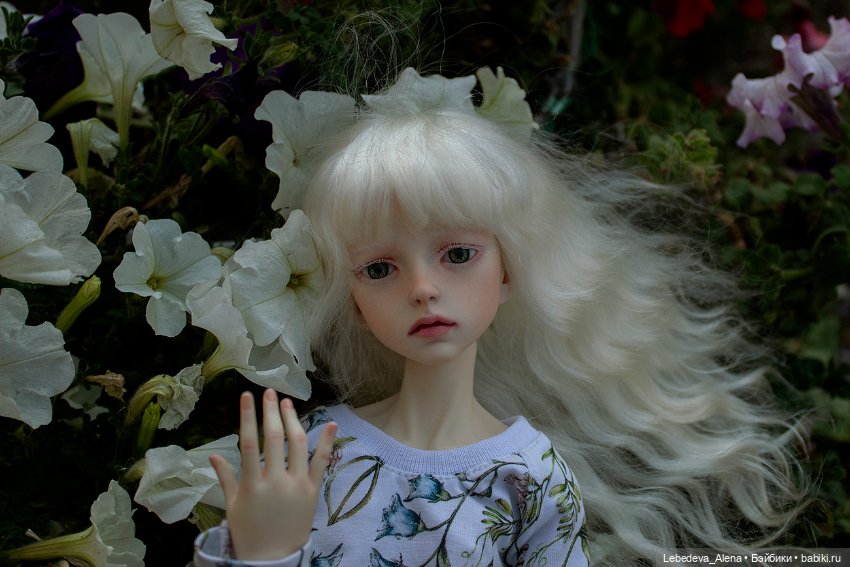 Белое с белым — Куклы Dollstown (Доллстаун): BJD (БЖД) (фото 4)