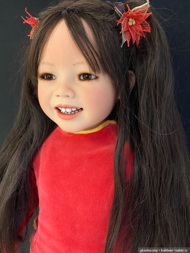 Мэюшечка хохотушечка. Mei Mei от Annette Himstedt (фото 4)