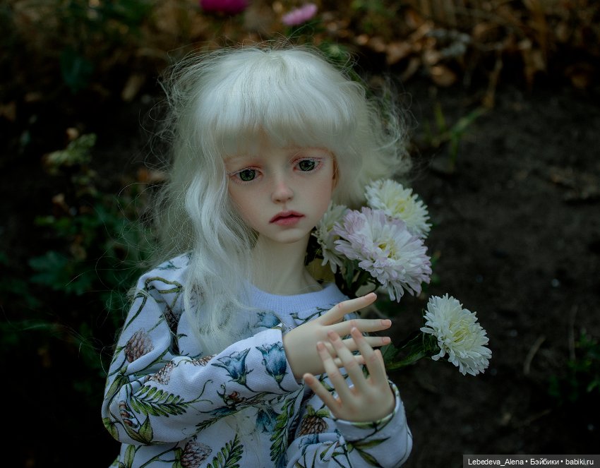Белое с белым — Куклы Dollstown (Доллстаун): BJD (БЖД) (фото 5)