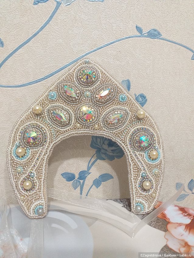 Кокошник Аврора для Готц и аналогичных кукол (фото 6)