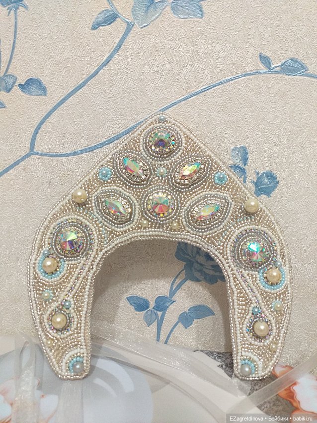 Кокошник Аврора для Готц и аналогичных кукол (фото 7)