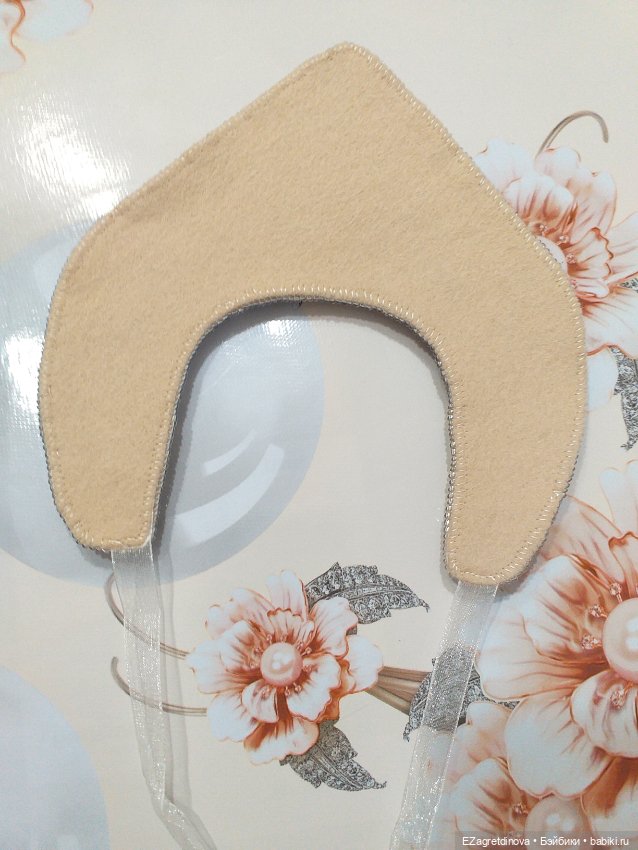 Кокошник Аврора для Готц и аналогичных кукол