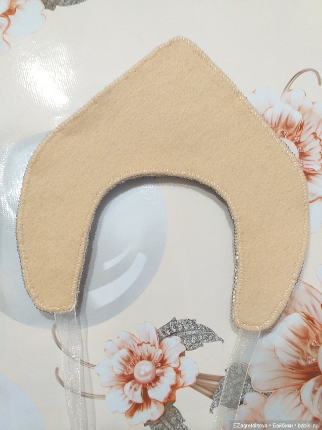 Кокошник Аврора для Готц и аналогичных кукол