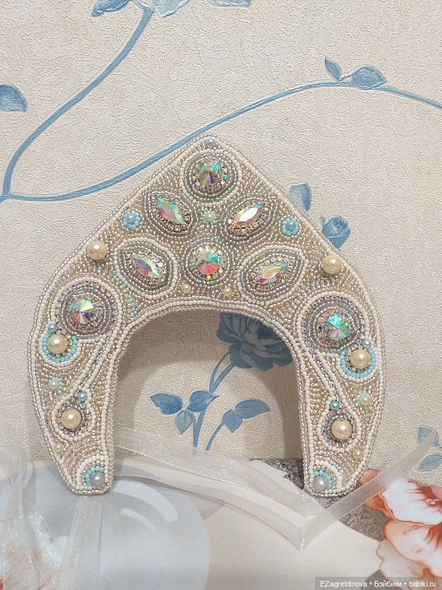 Кокошник Аврора для Готц и аналогичных кукол (фото 5)