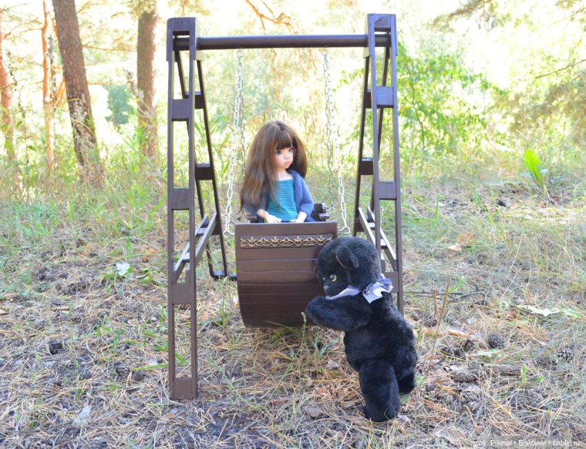 Покачаемся? Качельки а-Л-я лодочка