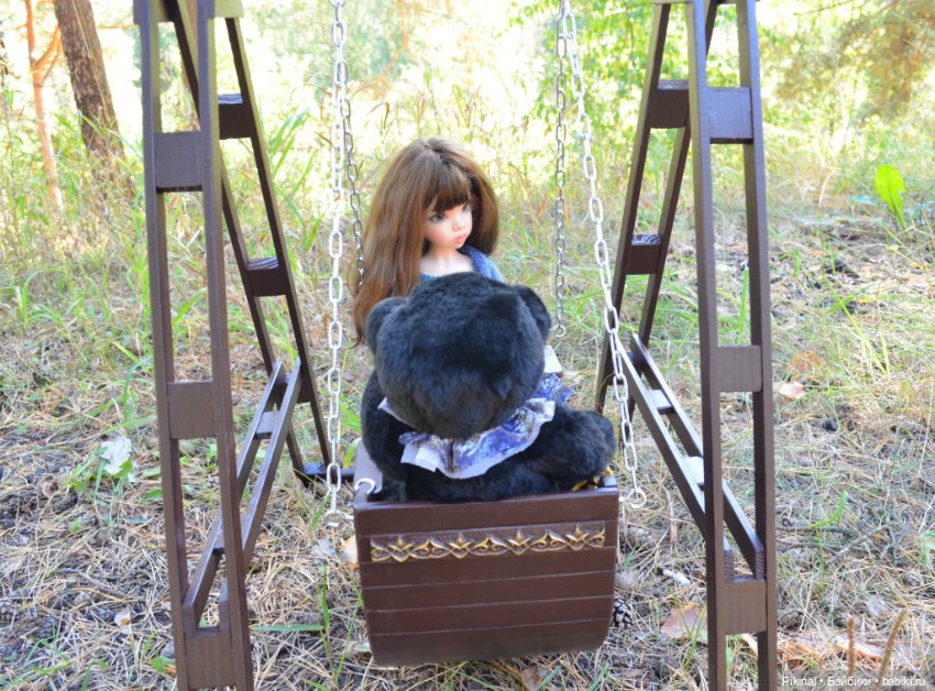 Покачаемся? Качельки а-Л-я лодочка