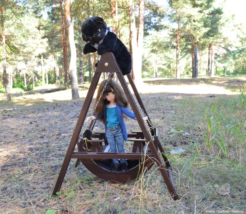 Покачаемся? Качельки а-Л-я лодочка