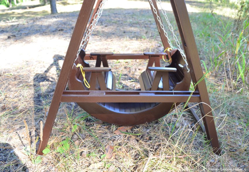 Покачаемся? Качельки а-Л-я лодочка