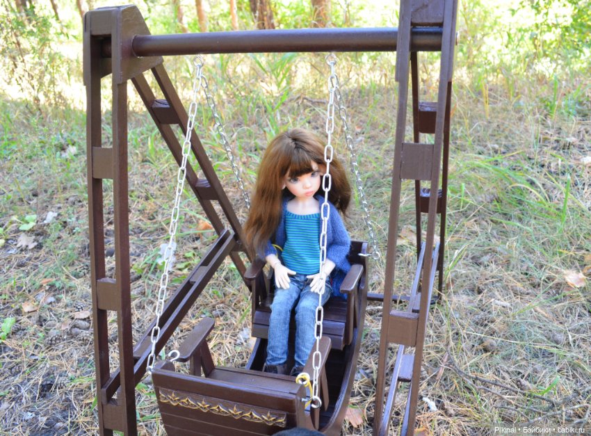 Покачаемся? Качельки а-Л-я лодочка