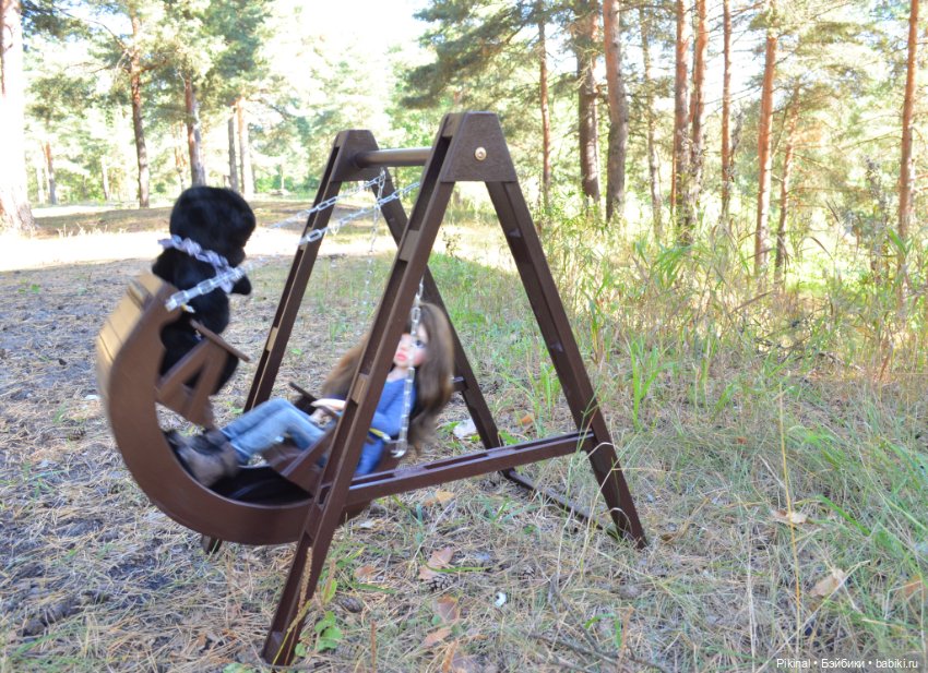 Покачаемся? Качельки а-Л-я лодочка