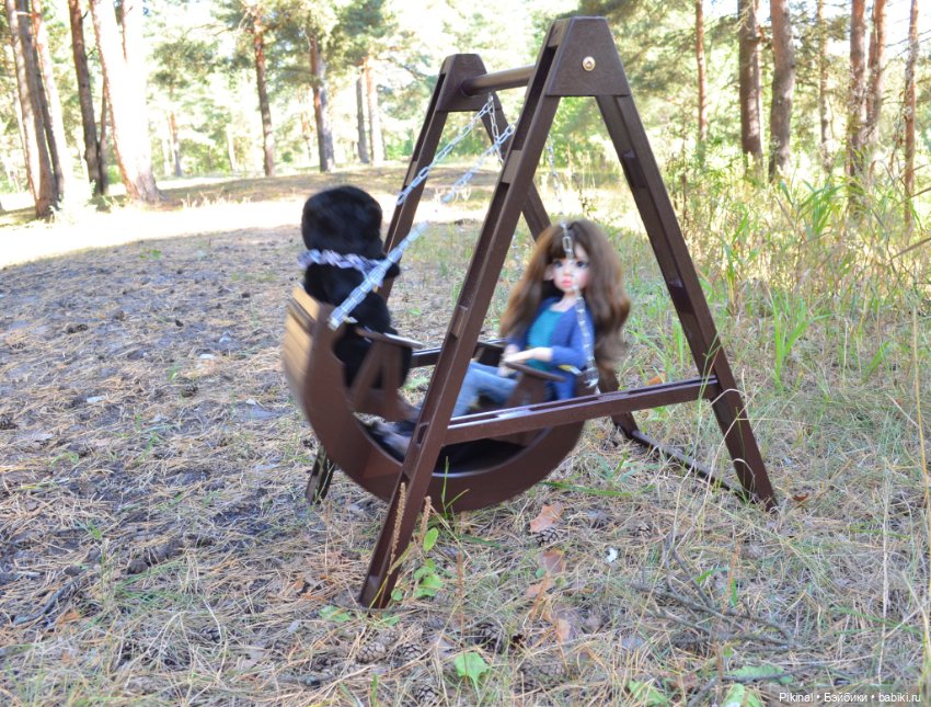 Покачаемся? Качельки а-Л-я лодочка