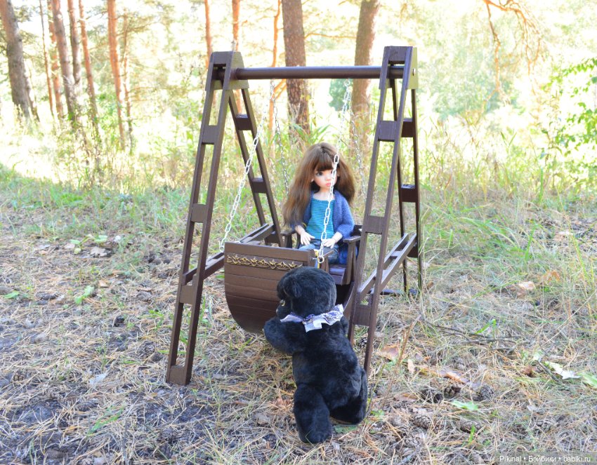 Покачаемся? Качельки а-Л-я лодочка