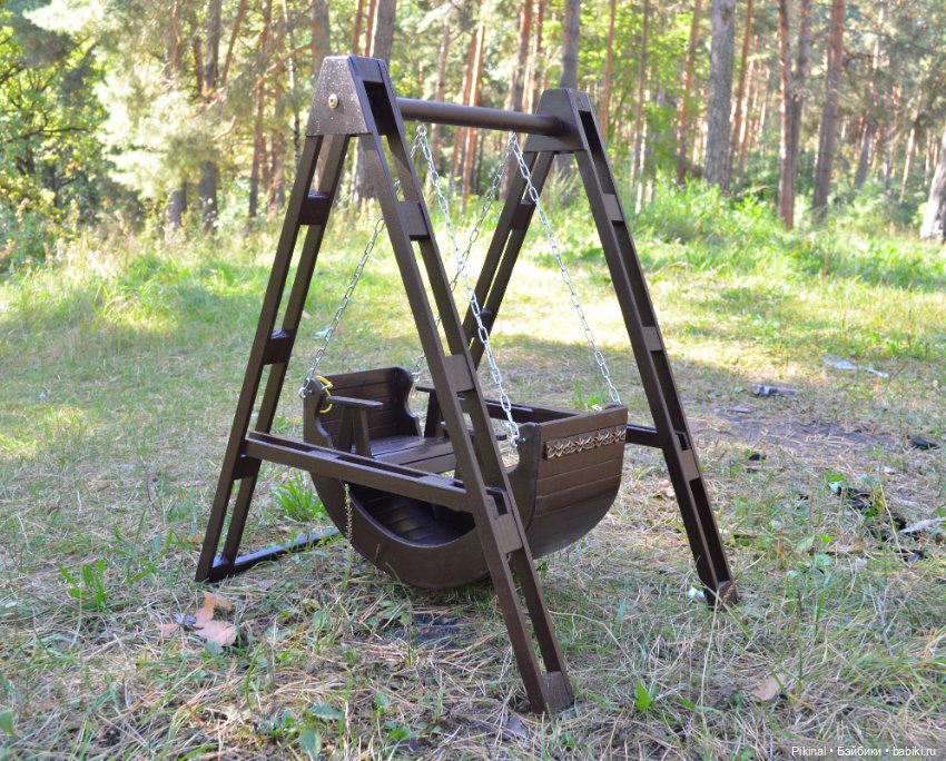 Покачаемся? Качельки а-Л-я лодочка