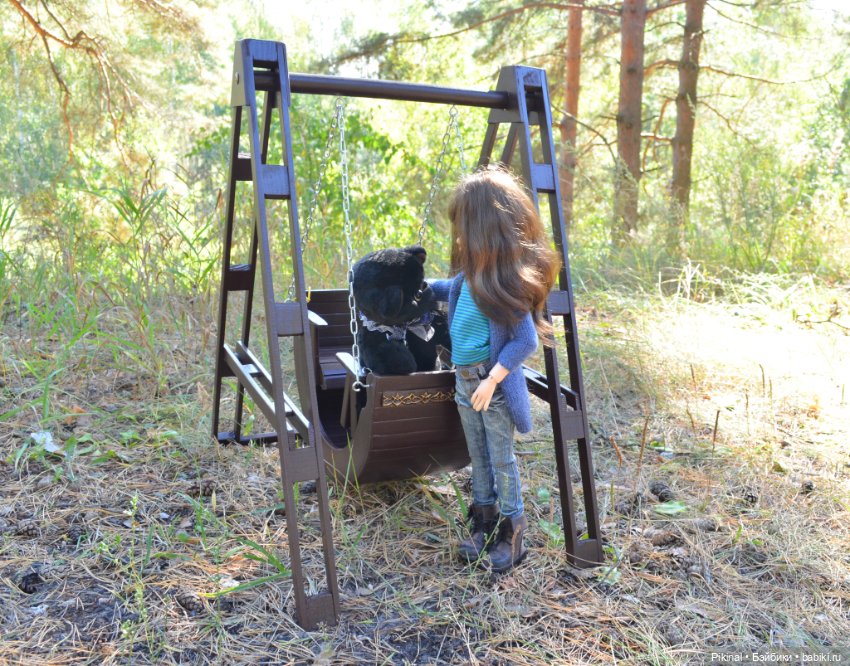 Покачаемся? Качельки а-Л-я лодочка