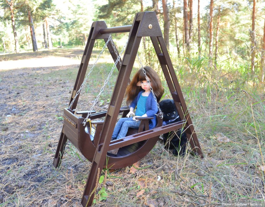 Покачаемся? Качельки а-Л-я лодочка