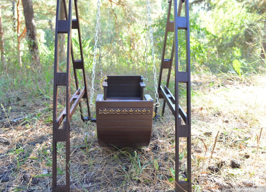 Покачаемся? Качельки а-Л-я лодочка