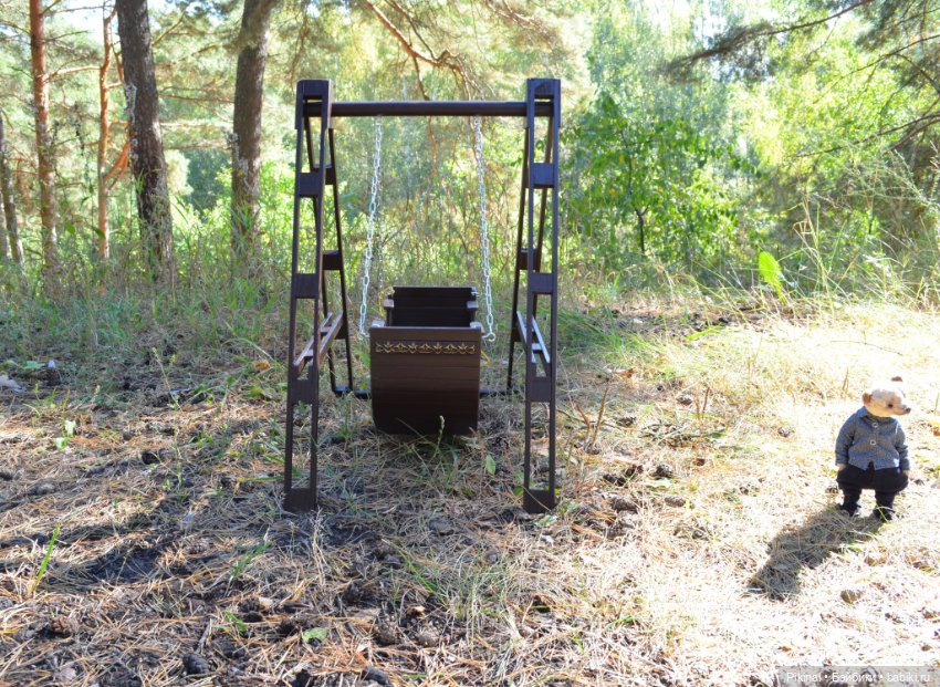 Покачаемся? Качельки а-Л-я лодочка