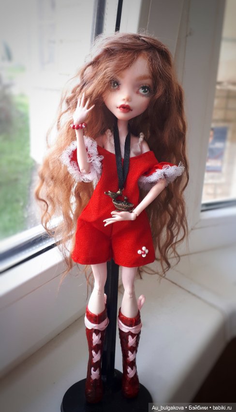 Вера - моя первая паричковая кукла (фото 5)