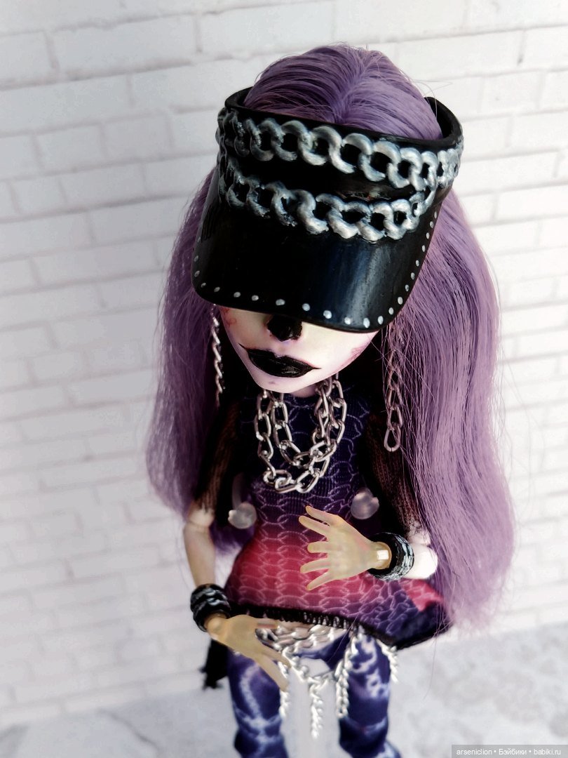 Акварельный призрак — ООАК Monster High и Ever After High: репейнт (фото 8)