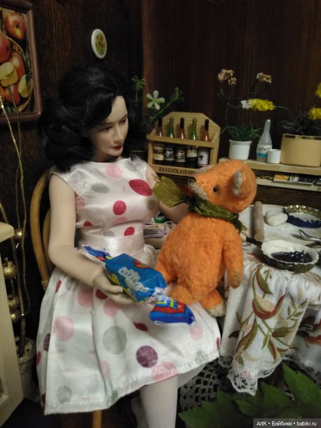 Гостинцы — Домашние фото авторских игрушек: Тедди